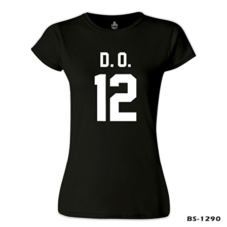 Exo - D.O. Siyah Bayan Tshirt