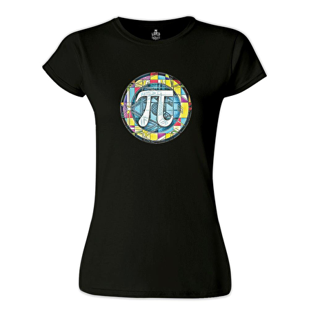 Matematik - Pi 5 Siyah Bayan Tshirt