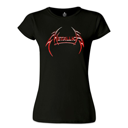 Metallica - All Metal Logo Siyah Bayan Tshirt