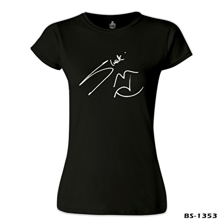 Shakira - Sign Siyah Bayan Tshirt