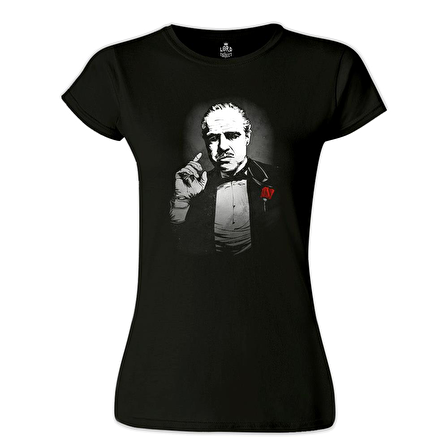 The Godfather - The Rule Siyah Bayan Tshirt