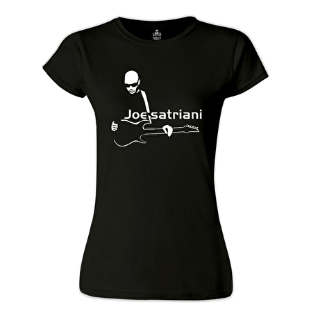 Joe Satriani - Gitar Siyah Bayan Tshirt