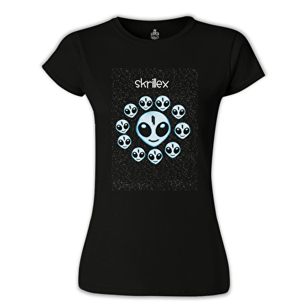 Skrillex Siyah Bayan Tshirt