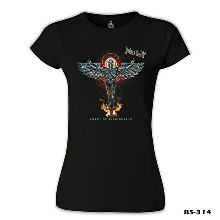 Judas Priest  - Angel Siyah Bayan Tshirt