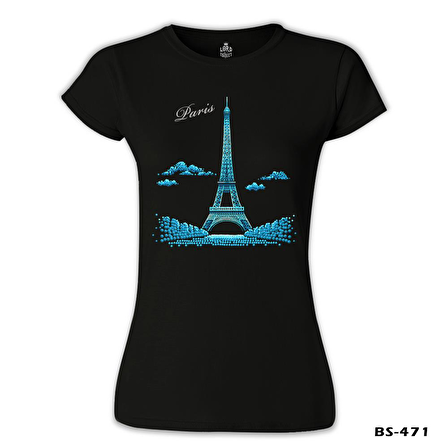 Parisian Siyah Bayan Tshirt