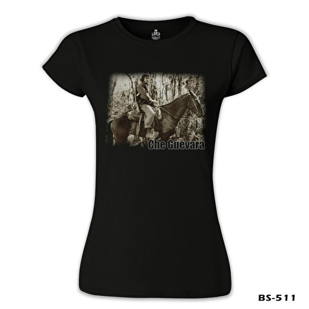 Che Guevara 1  Siyah Bayan Tshirt