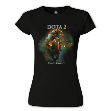 Dota 2 - Chaos Knight Siyah Bayan Tshirt
