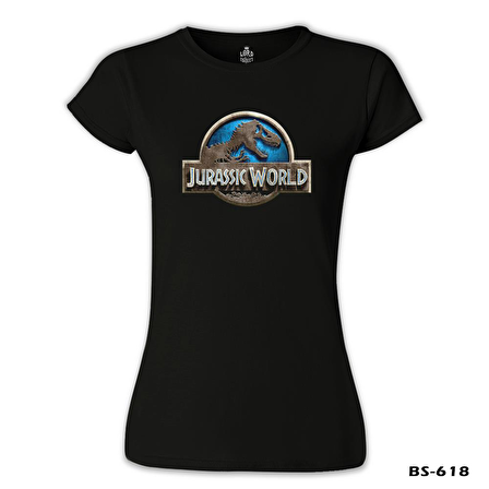 Jurassic World Siyah Bayan Tshirt