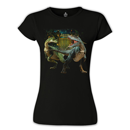 Jurassic World II Siyah Kadın Tshirt