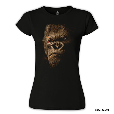 King Kong Siyah Bayan Tshirt
