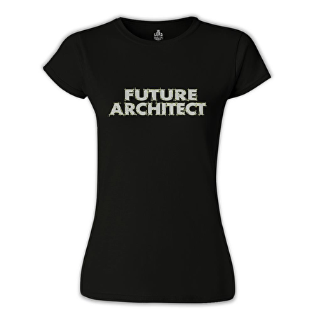 Future Architect Siyah Bayan Tshirt