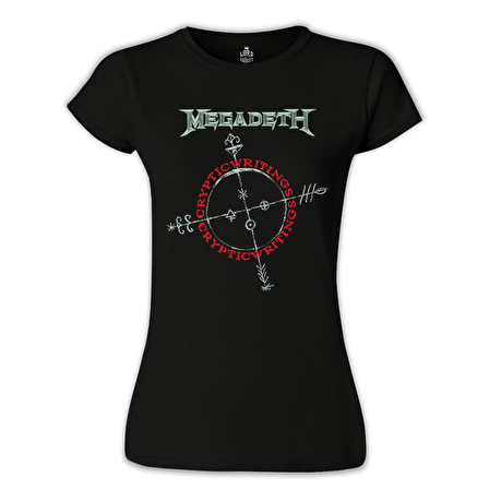 Megadeth - Cryptic Writings Siyah Bayan Tshirt