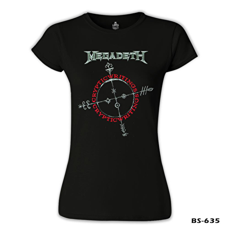Megadeth - Cryptic Writings Siyah Bayan Tshirt