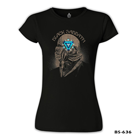 Black Sabbath Arc Reactor Siyah Bayan Tshirt