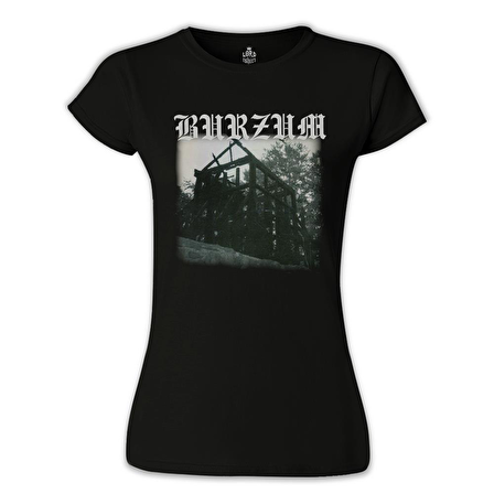 Burzum - Aske Siyah Kadın Tshirt