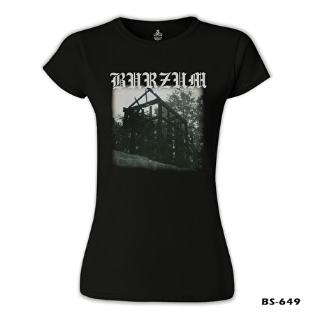 Burzum - Aske Siyah Kadın Tshirt