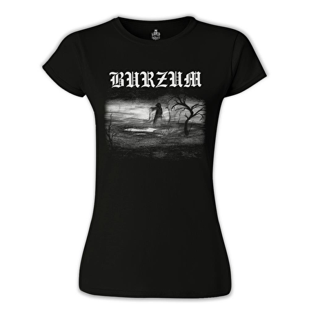 Burzum - 1992 Siyah Kadın Tshirt