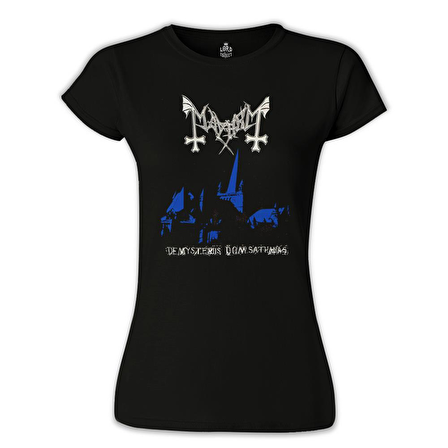 Mayhem - De Mysteriis Dom Sathanas Siyah Bayan Tshirt