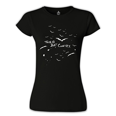 Bat Country Siyah Bayan Tshirt