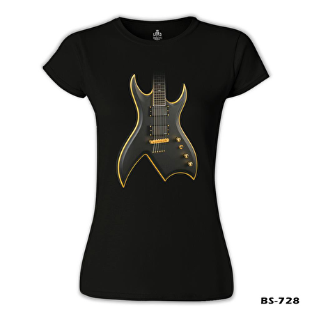 Gitar Siyah Bayan Tshirt