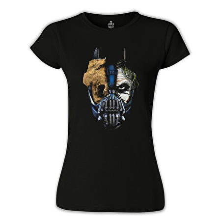 Joker Triology Siyah Kadın Tshirt