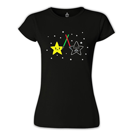 Real Star Wars Siyah Bayan Tshirt