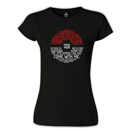Pokemon Siyah Bayan Tshirt