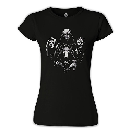 Star Wars - Kings Siyah Kadın Tshirt
