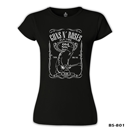 Guns N' Roses - Old Time Siyah Bayan Tshirt