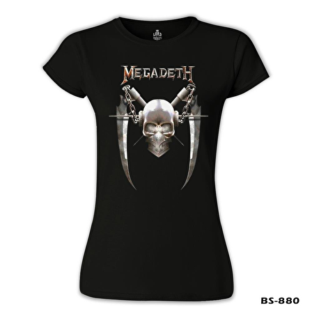 Megadeth - Vic 6 Siyah Bayan Tshirt