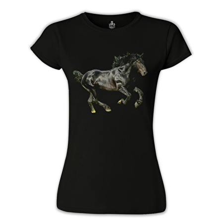 At 4 Siyah Bayan Tshirt