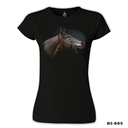 At 6 Siyah Bayan Tshirt