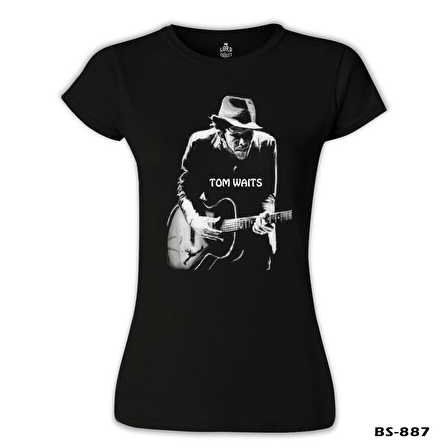 Tom Waits Siyah Bayan Tshirt