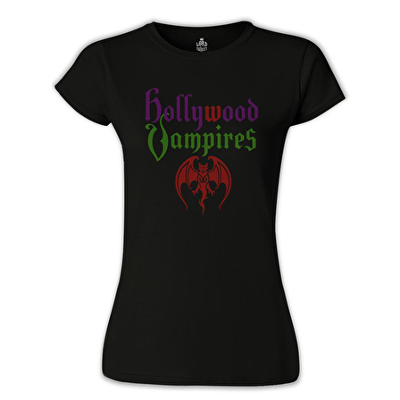Hollywood Vampires Siyah Bayan Tshirt