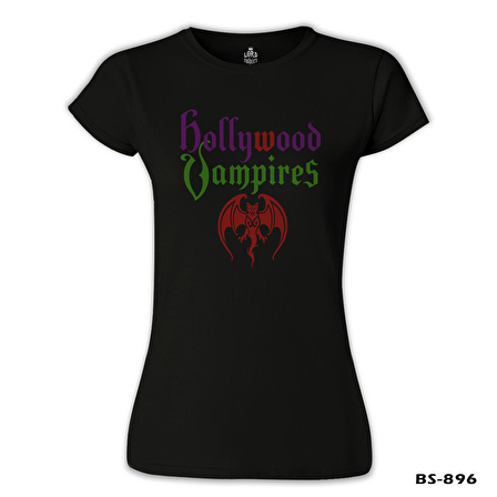 Hollywood Vampires Siyah Bayan Tshirt
