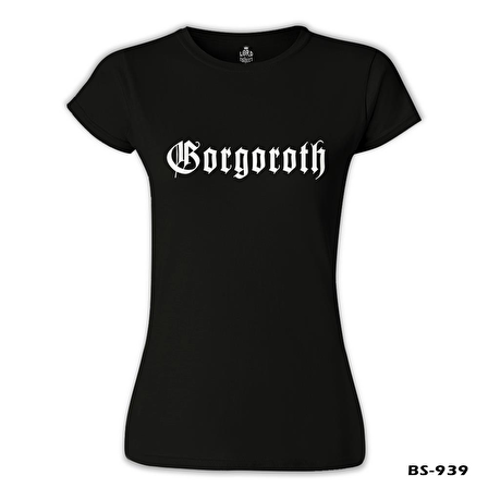 Gorgoroth - Logo Siyah Bayan Tshirt