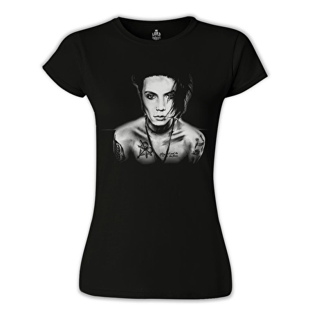 Black Veil Brides - Andy Siyah Bayan Tshirt