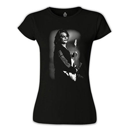 Slipknot - Jim Root Siyah Bayan Tshirt