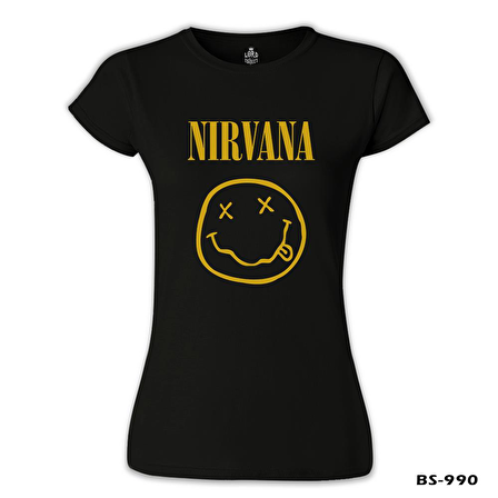 Nirvana - Come As You Are Siyah Bayan Tshirt