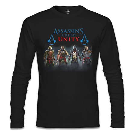 Assassin's Creed - Unity Siyah Erkek Sweatshirt