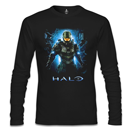 Halo - Guardians Siyah Erkek Sweatshirt