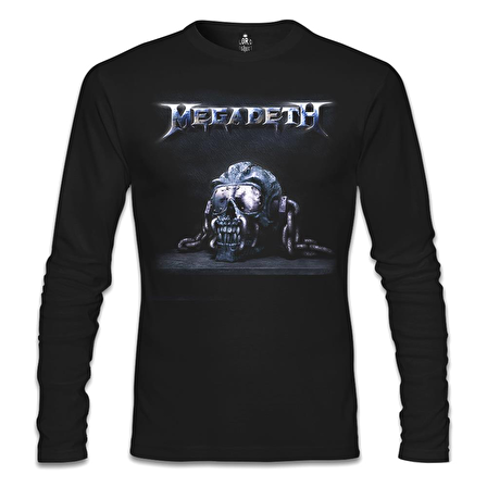 Megadeth - Vic 1 Siyah Erkek Sweatshirt