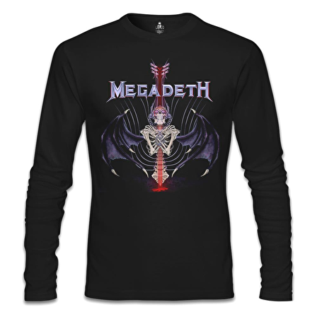 Megadeth - Vic 2 Siyah Erkek Sweatshirt