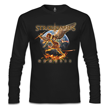 Stratovarius - Nemesis Siyah Erkek Sweatshirt