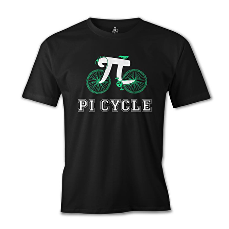 Matematik - Pi 1 Siyah Erkek Tshirt