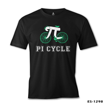 Matematik - Pi 1 Siyah Erkek Tshirt