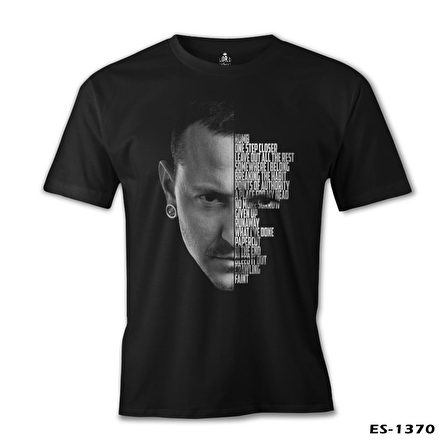 Linkin Park - Chester Siyah Erkek Tshirt
