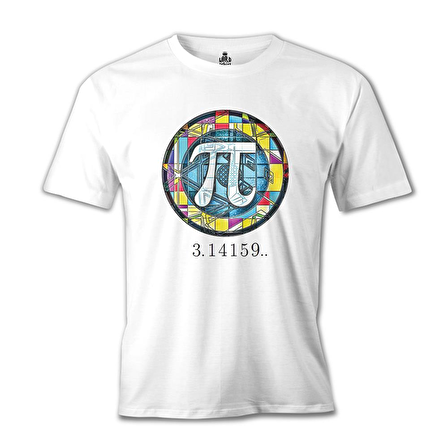 Matematik - Pi 15 Beyaz Erkek Tshirt