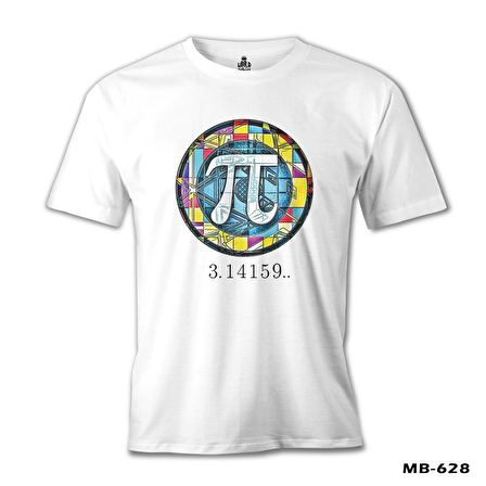 Matematik - Pi 15 Beyaz Erkek Tshirt