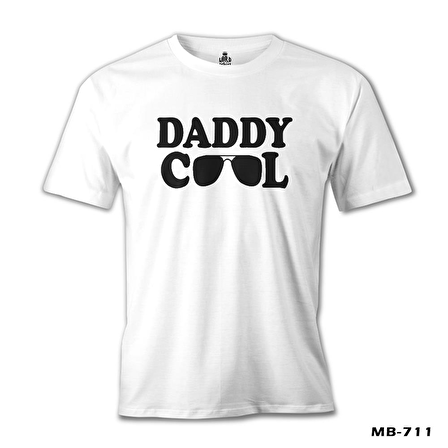 Daddy Cool Beyaz Erkek Tshirt